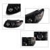 autolamp q7 led headlights hyundai santa fe cm 2006-12